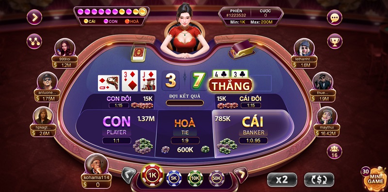 Baccarat Sunwin là game đơn giản hấp dẫn, dễ chơi